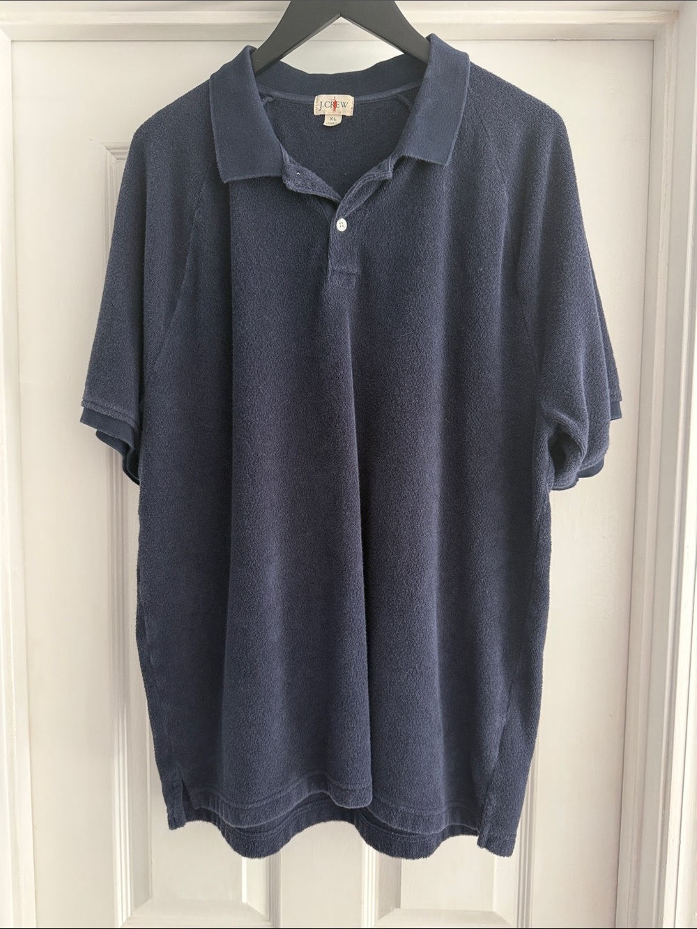 J. Crew Men’s Navy Terry Polo